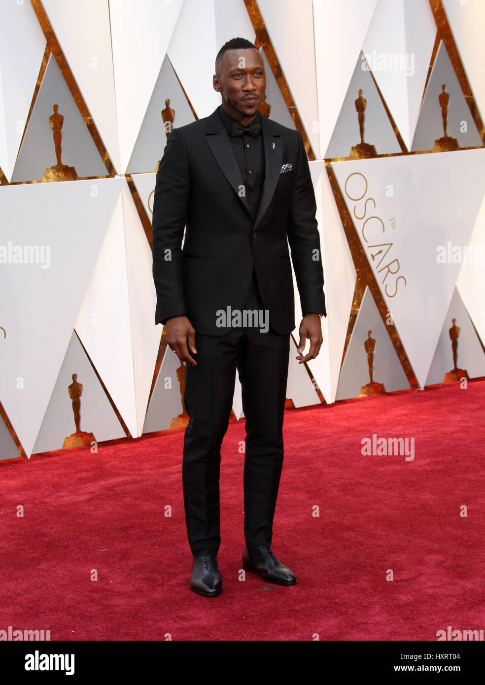 89th Annual Academy Awards held at the Dolby Theatre at the Hollywood & Highland Center  Featuring: Mahershala Ali Where: Los Angeles, California, United States When: 26 Feb 2017 Stock Photo