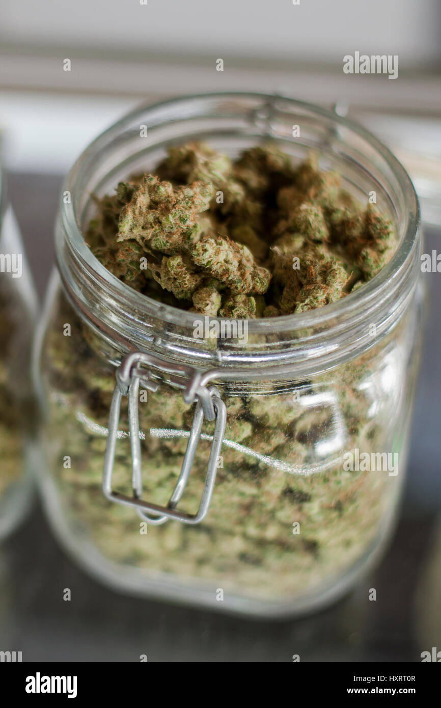 Marijuana jar hires stock photography and images Alamy