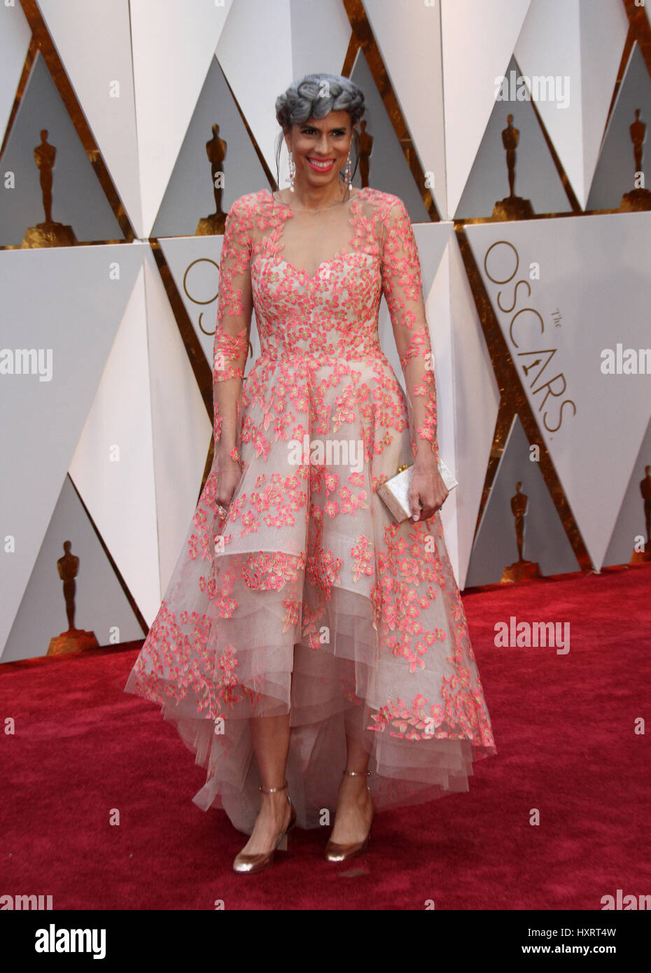 89th Annual Academy Awards held at the Dolby Theatre at the Hollywood & Highland Center  Featuring: Mimi Valdez Where: Los Angeles, California, United States When: 26 Feb 2017 Stock Photo