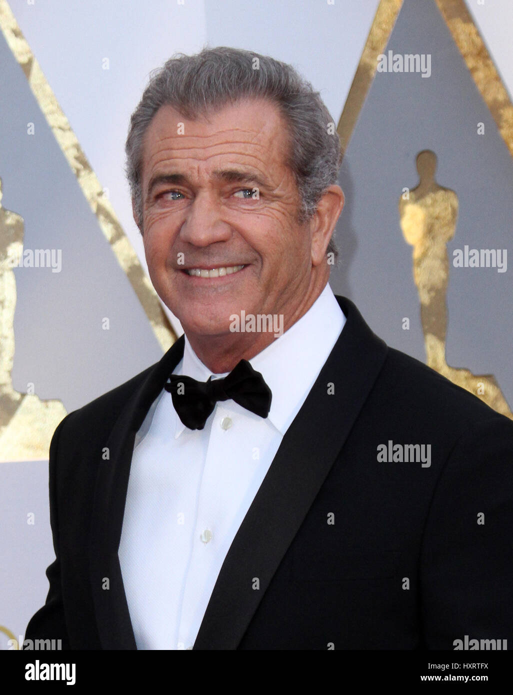 89th Annual Academy Awards held at the Dolby Theatre at the Hollywood & Highland Center  Featuring: Mel Gibson Where: Los Angeles, California, United States When: 26 Feb 2017 Stock Photo