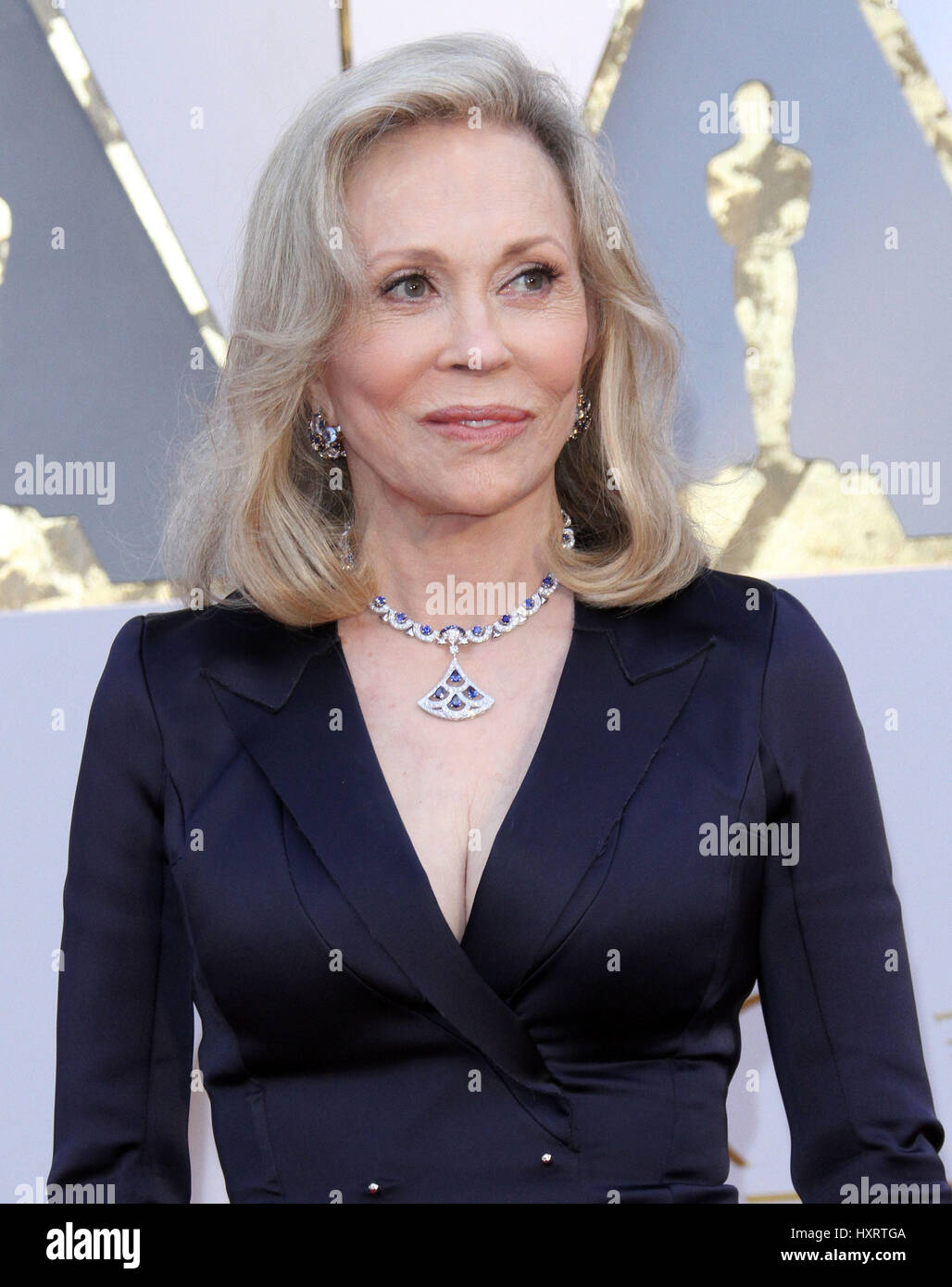 89th Annual Academy Awards held at the Dolby Theatre at the Hollywood & Highland Center  Featuring: Faye Dunaway Where: Los Angeles, California, United States When: 26 Feb 2017 Stock Photo