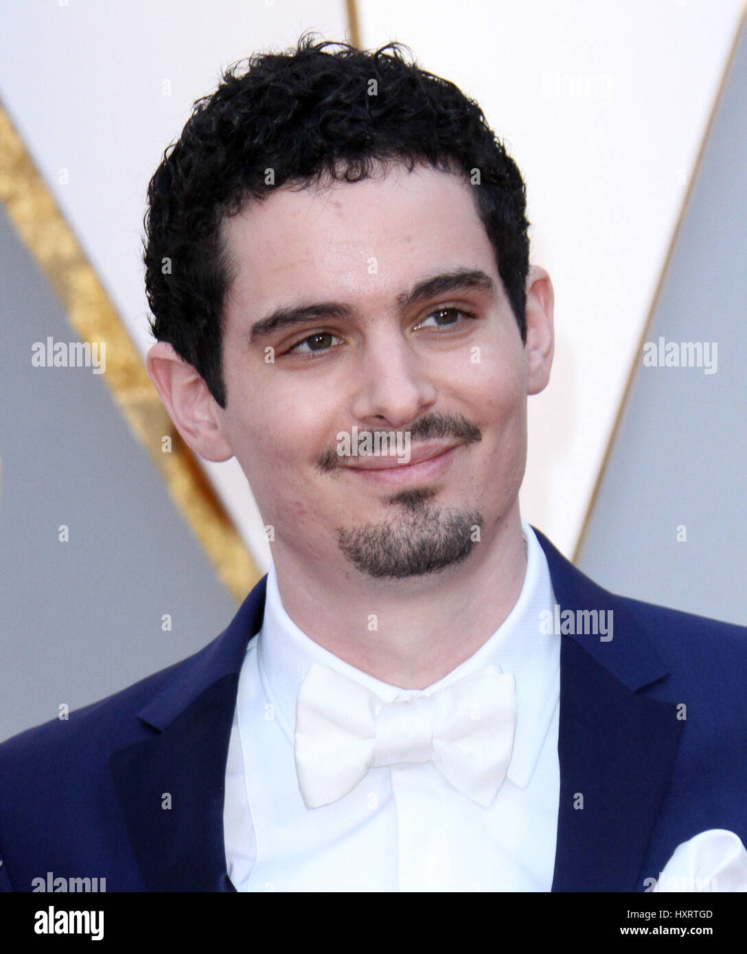89th Annual Academy Awards held at the Dolby Theatre at the Hollywood & Highland Center  Featuring: Damien Chazelle Where: Los Angeles, California, United States When: 26 Feb 2017 Stock Photo