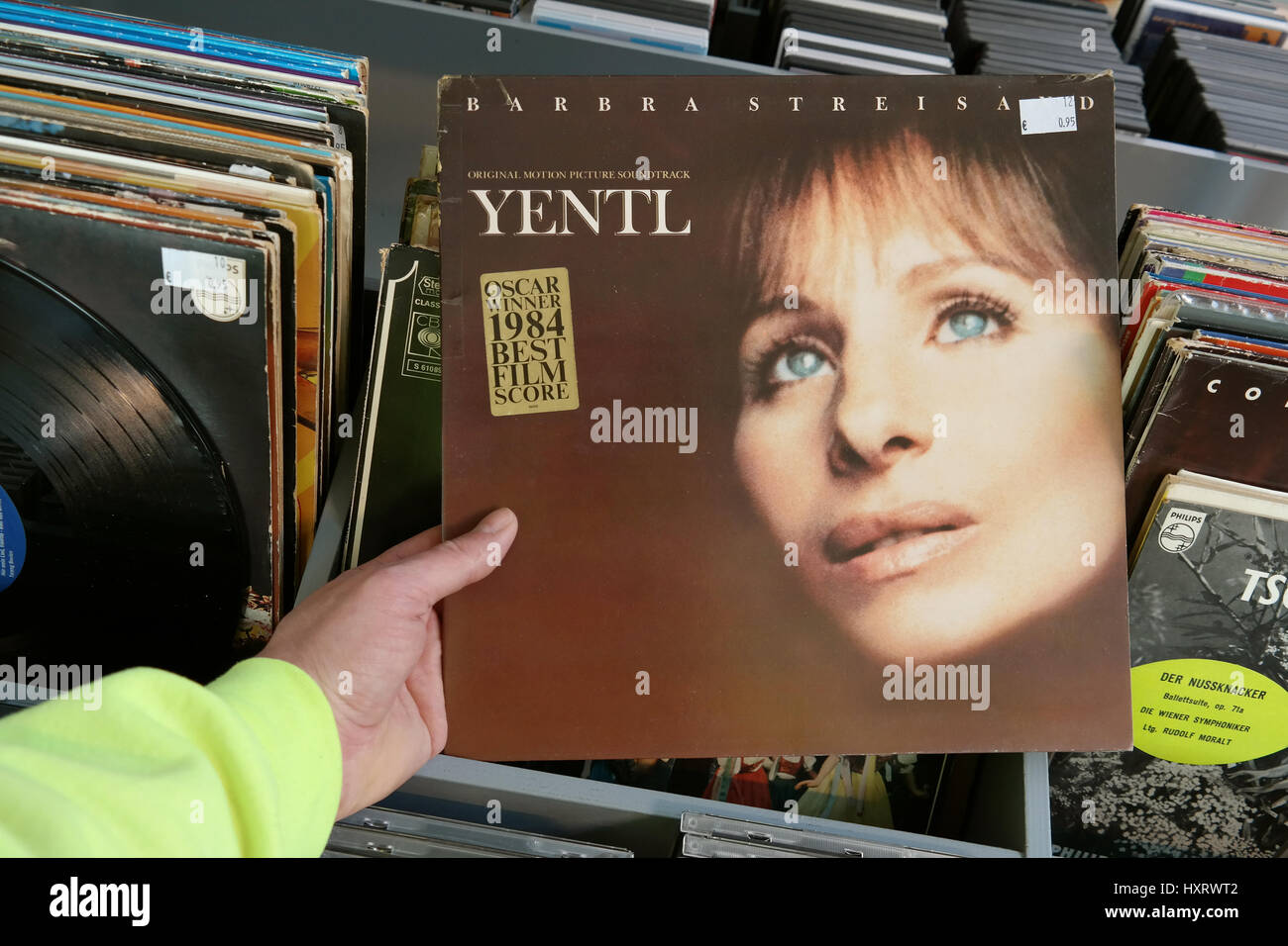 Yentl Soundtrack album by Barbra Streisand Stock Photo