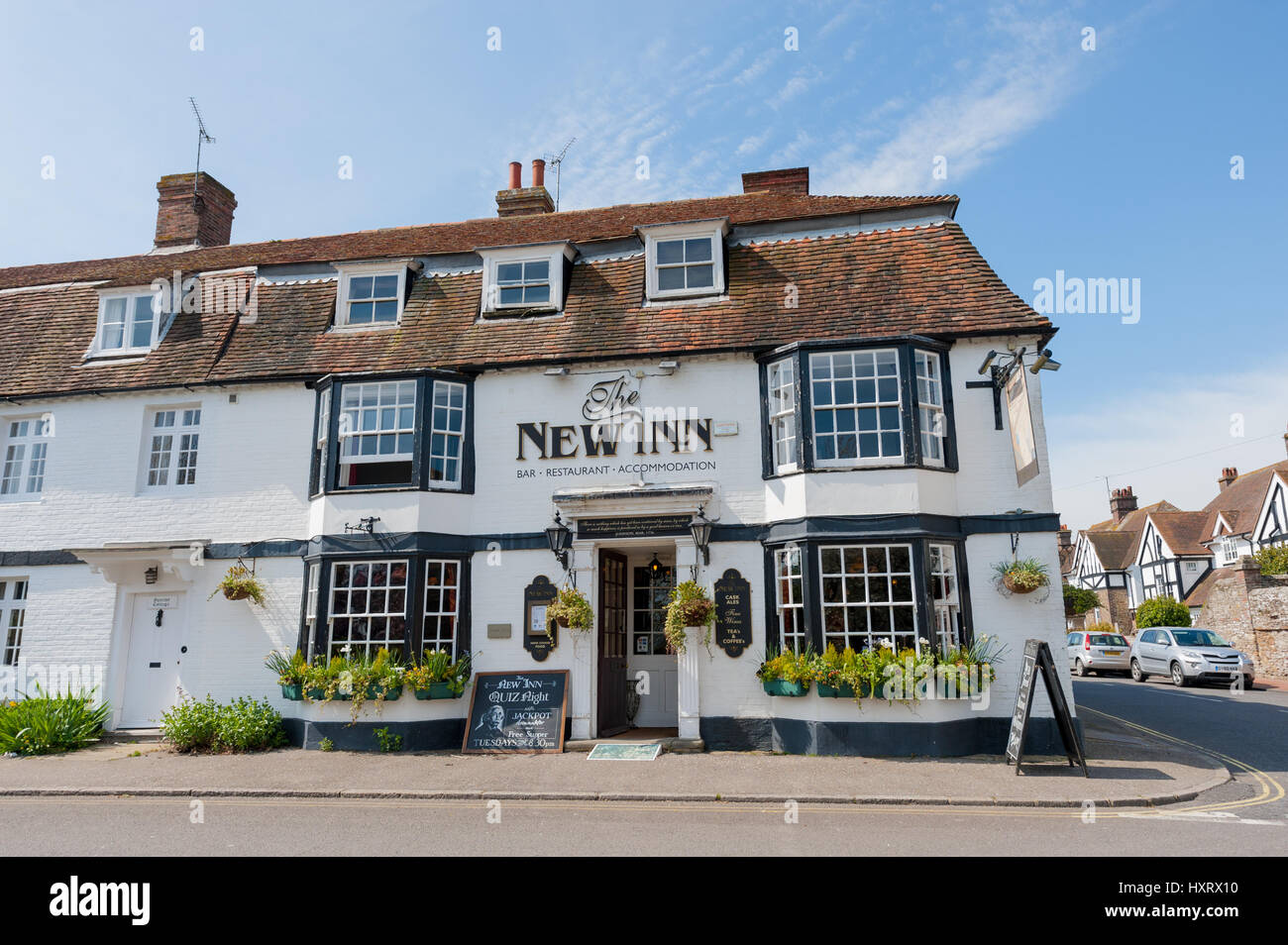 Winchelsea, UK April 17, 2014 The New Inn is an old traditional