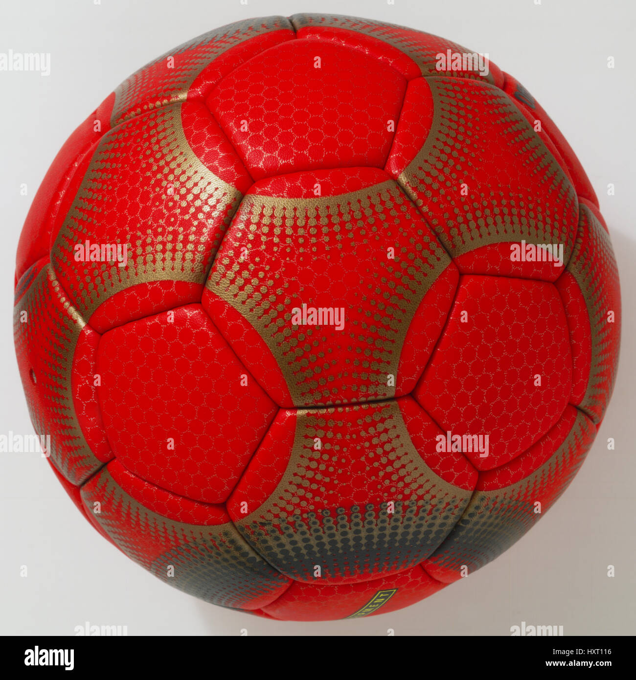 isolated red handball ball on a white background Stock Photo - Alamy