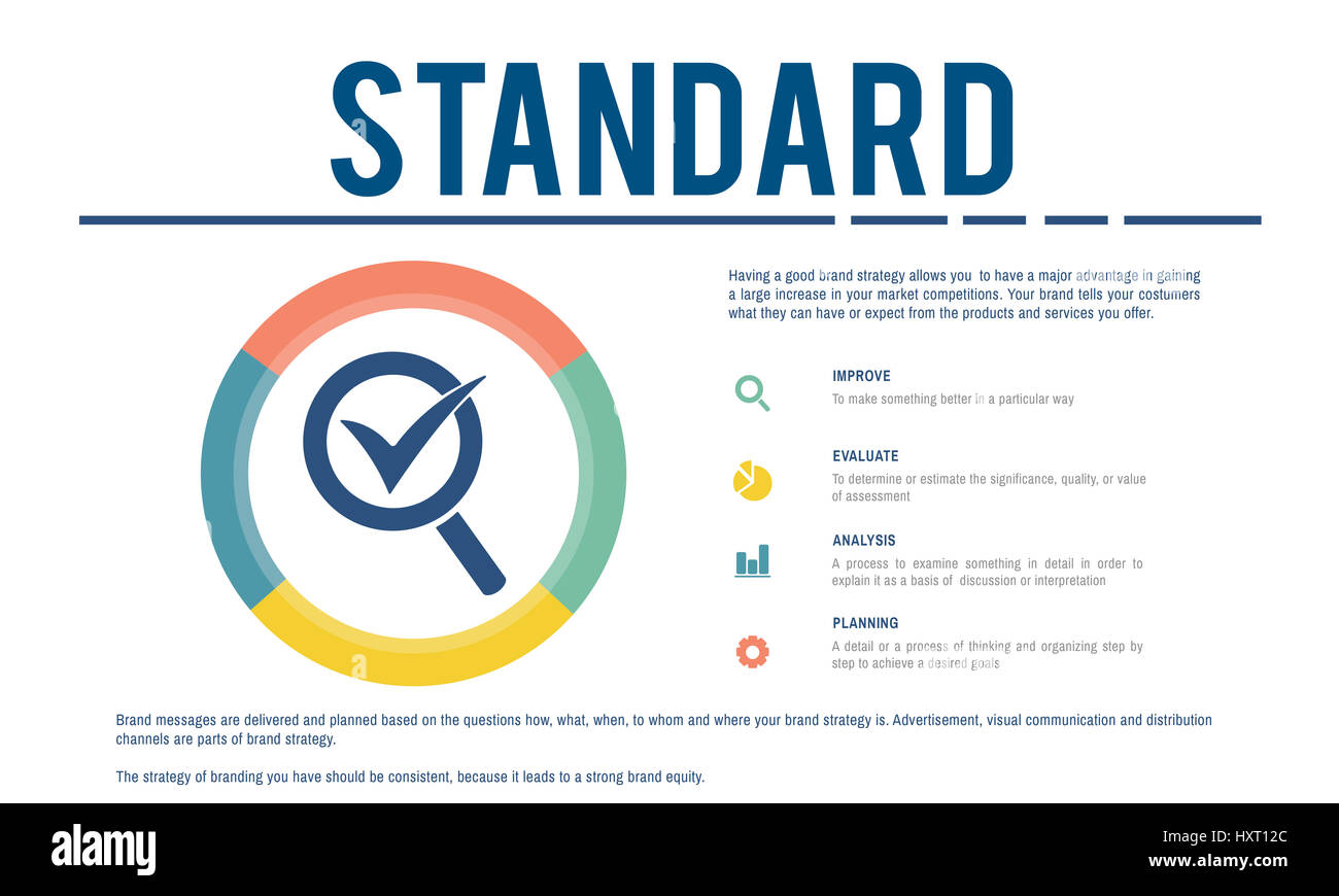 Standard Assurance Warranty Guarantee Concept Stock Photo