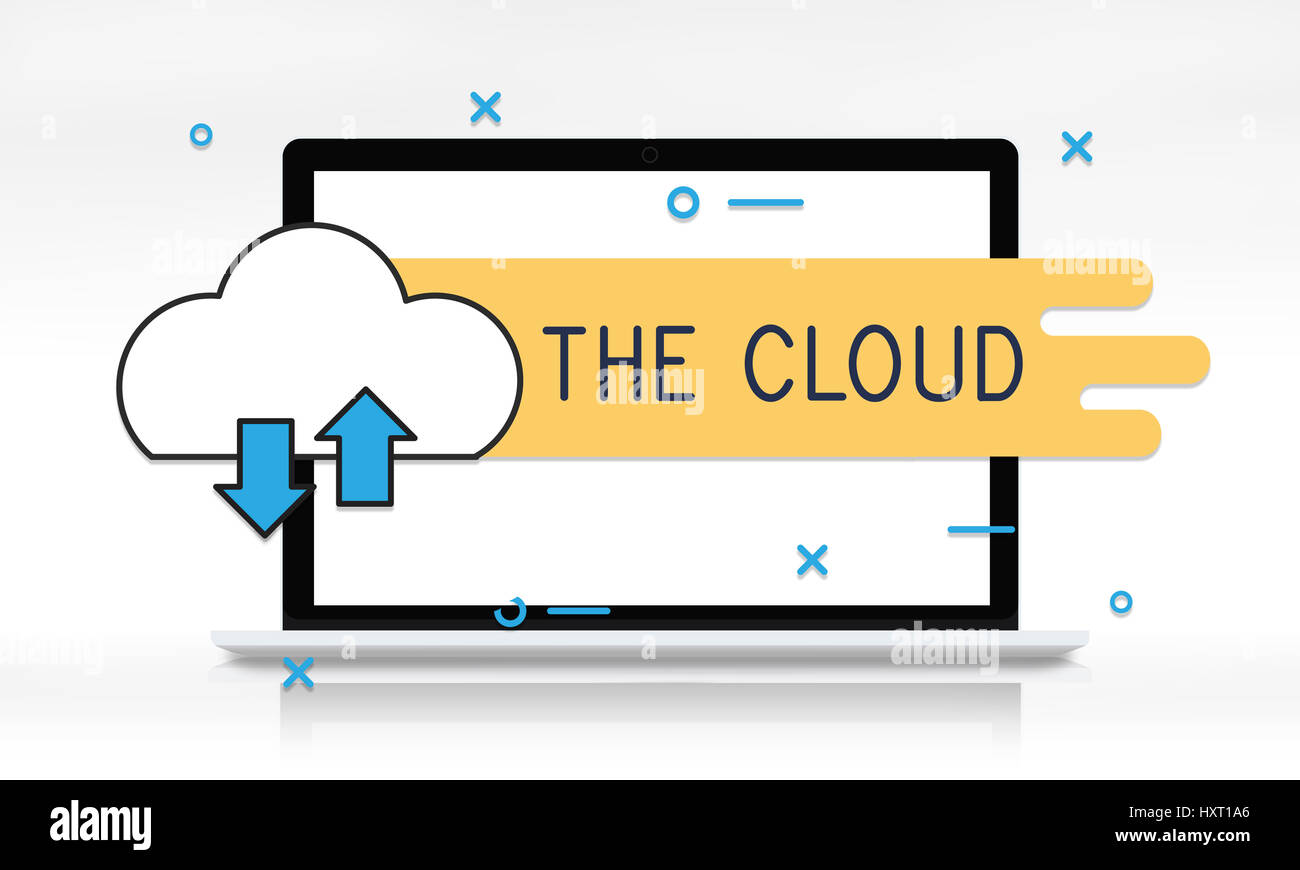 Cloud Computing Network Technology Stock Photo - Alamy