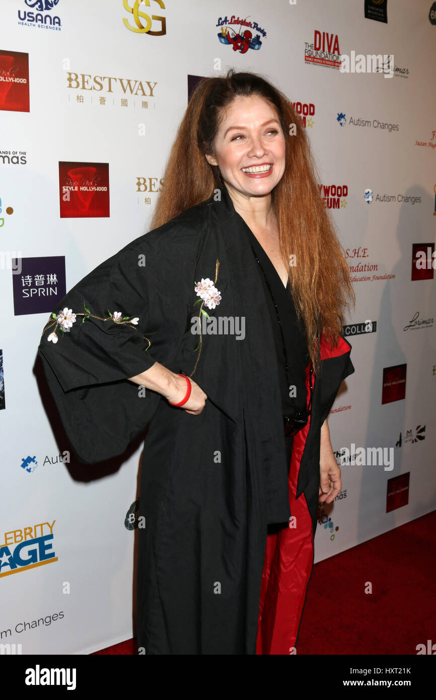 Khrystyne Haje attending the Style Hollywood Oscar Viewing Dinner at