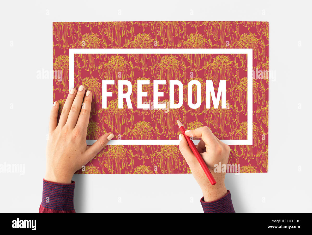 Energized Positivity Freedom Liberation Optimistic Stock Photo