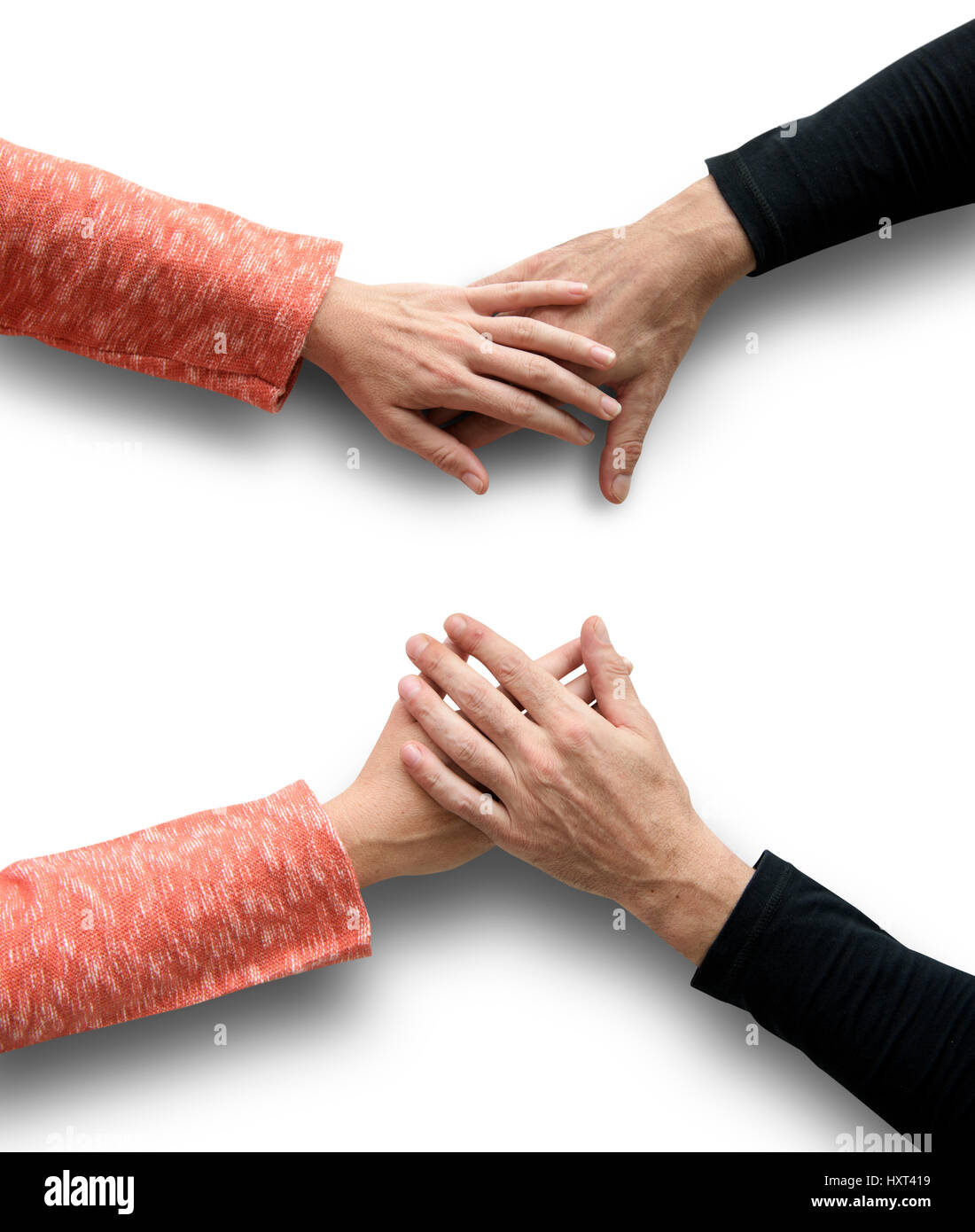 Human Hand Holding Togetherness Relationship Bonding Stock Photo - Alamy