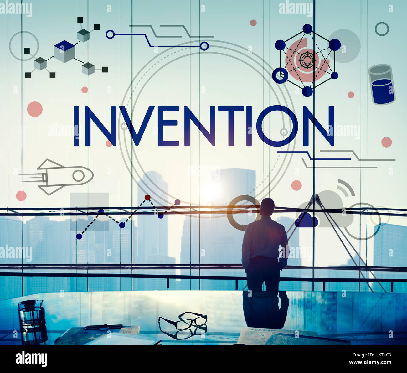 Modification Application Invention Technology Icon Stock Photo - Alamy