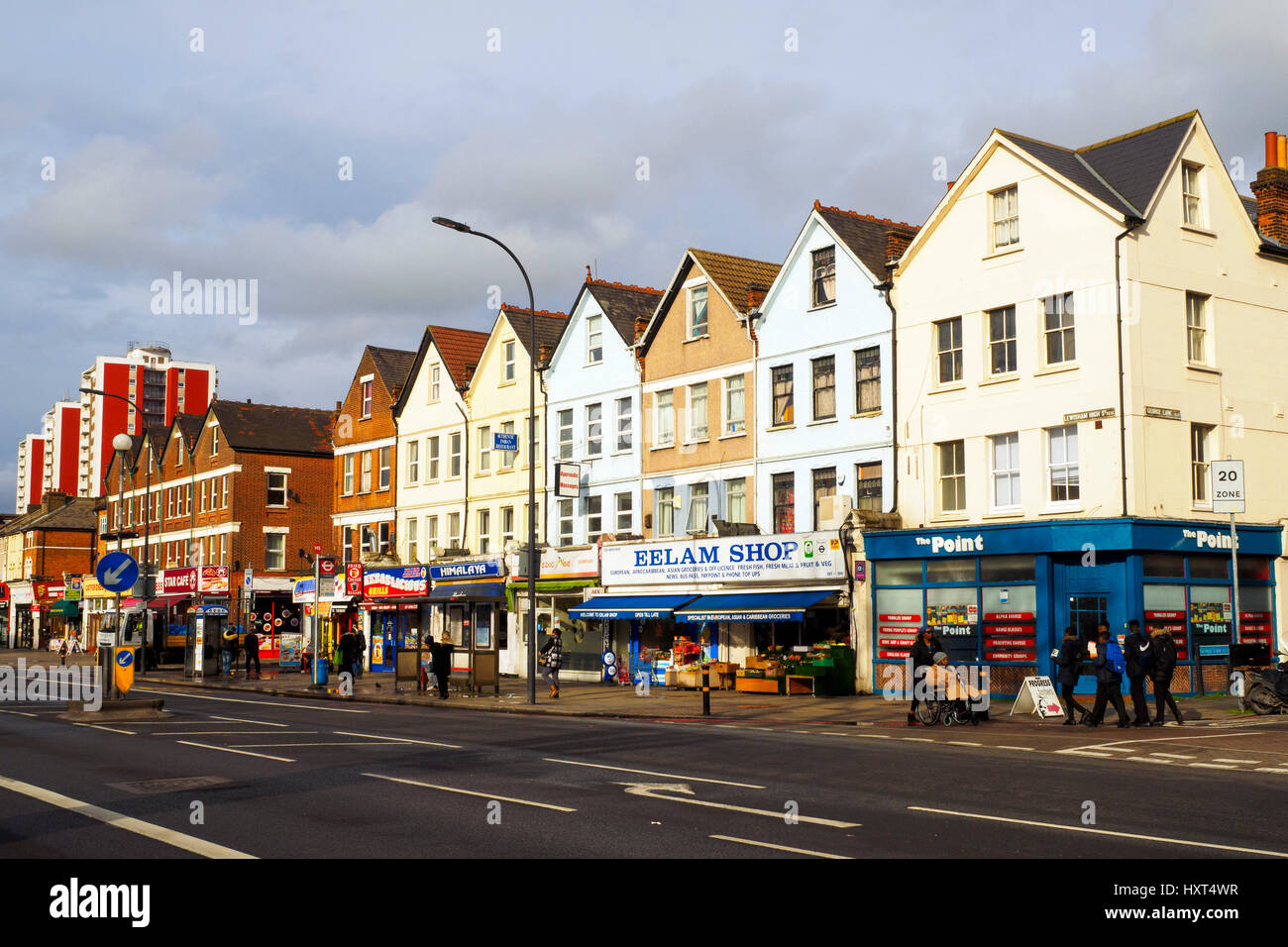 Lewisham High street London, England Stock Photo Alamy