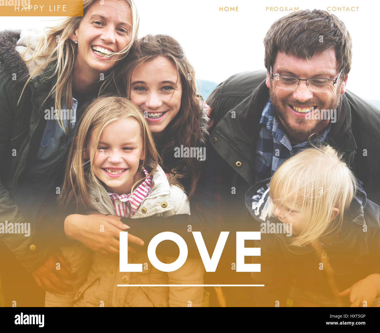 Family Happiness Togetherness Bonding Icon Stock Photo