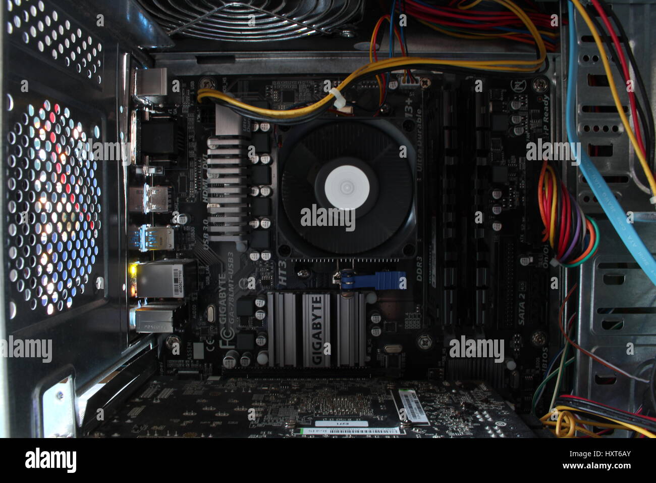 Inside the case of a PC Stock Photo - Alamy
