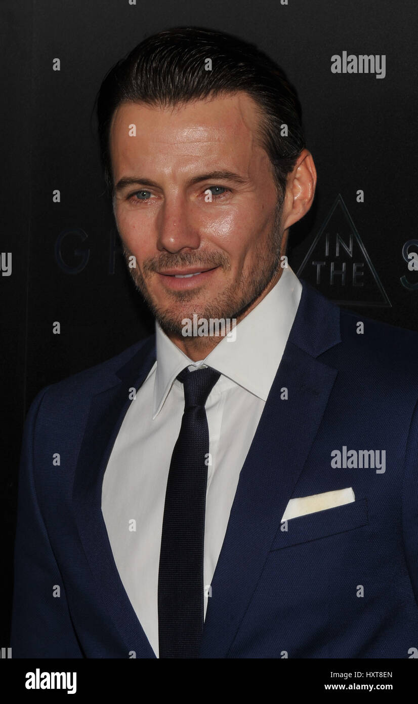 New York, NY, USA. 29th Mar, 2017. Alex Lundqvist Attends the 'Ghost In ...
