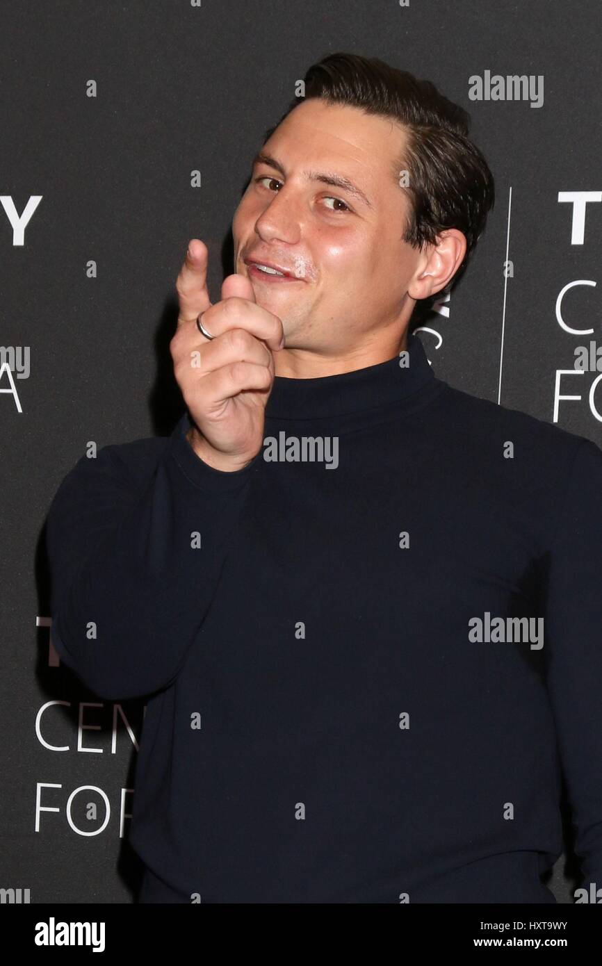 Beverly Hills, CA. 29th Mar, 2017. Augustus Prew at arrivals for FOX's PRISON BREAK Screening at PaleyLive LA Spring Season, The Paley Center for Media, Beverly Hills, CA March 29, 2017. Credit: Priscilla Grant/Everett Collection/Alamy Live News Stock Photo