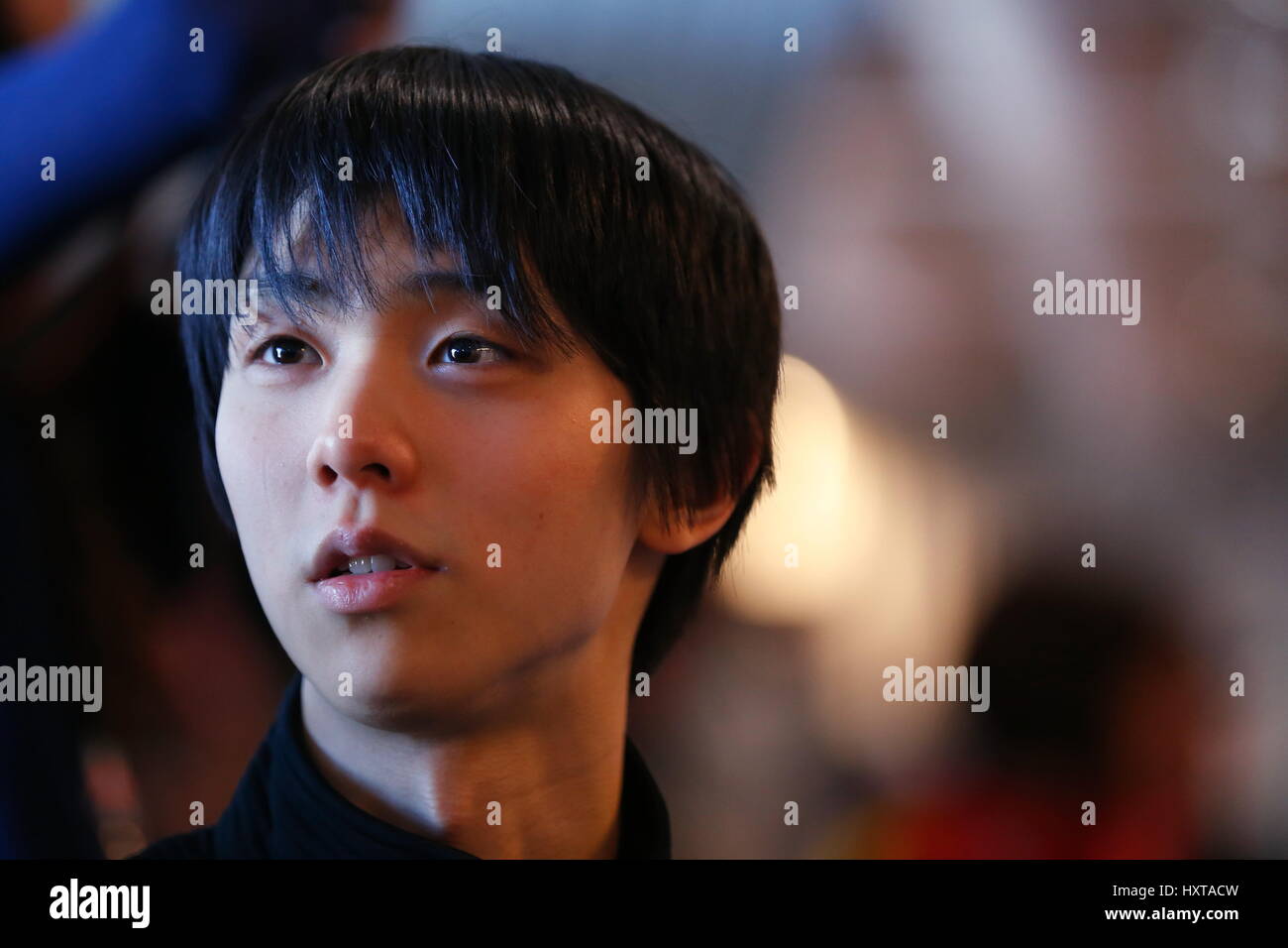 Helsinki, Finland. 29th Mar, 2017. Yuzuru Hanyu (JPN) Figure Skating