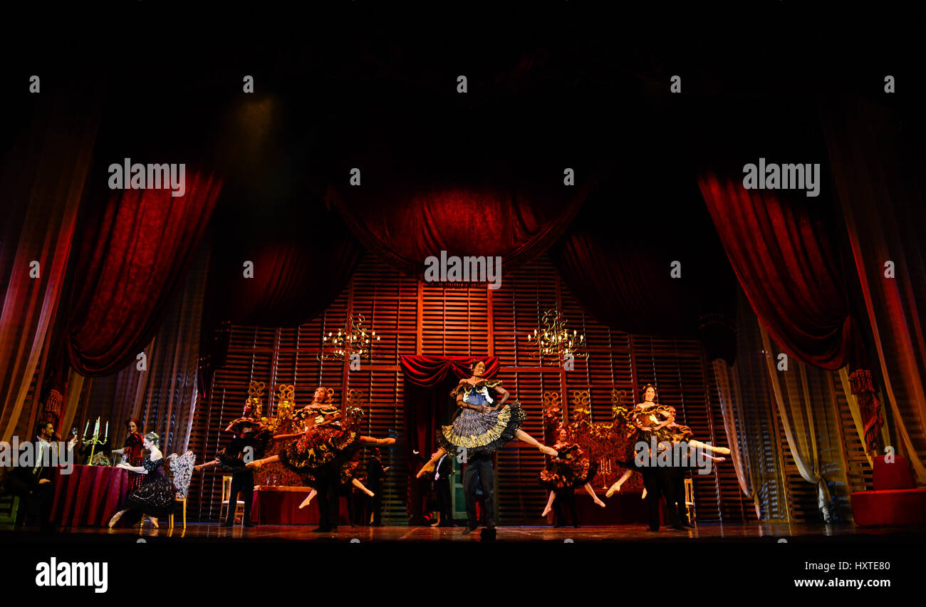 Johannesburg, Joburg Ballet of this year. 9th Apr, 2017. Dancers of