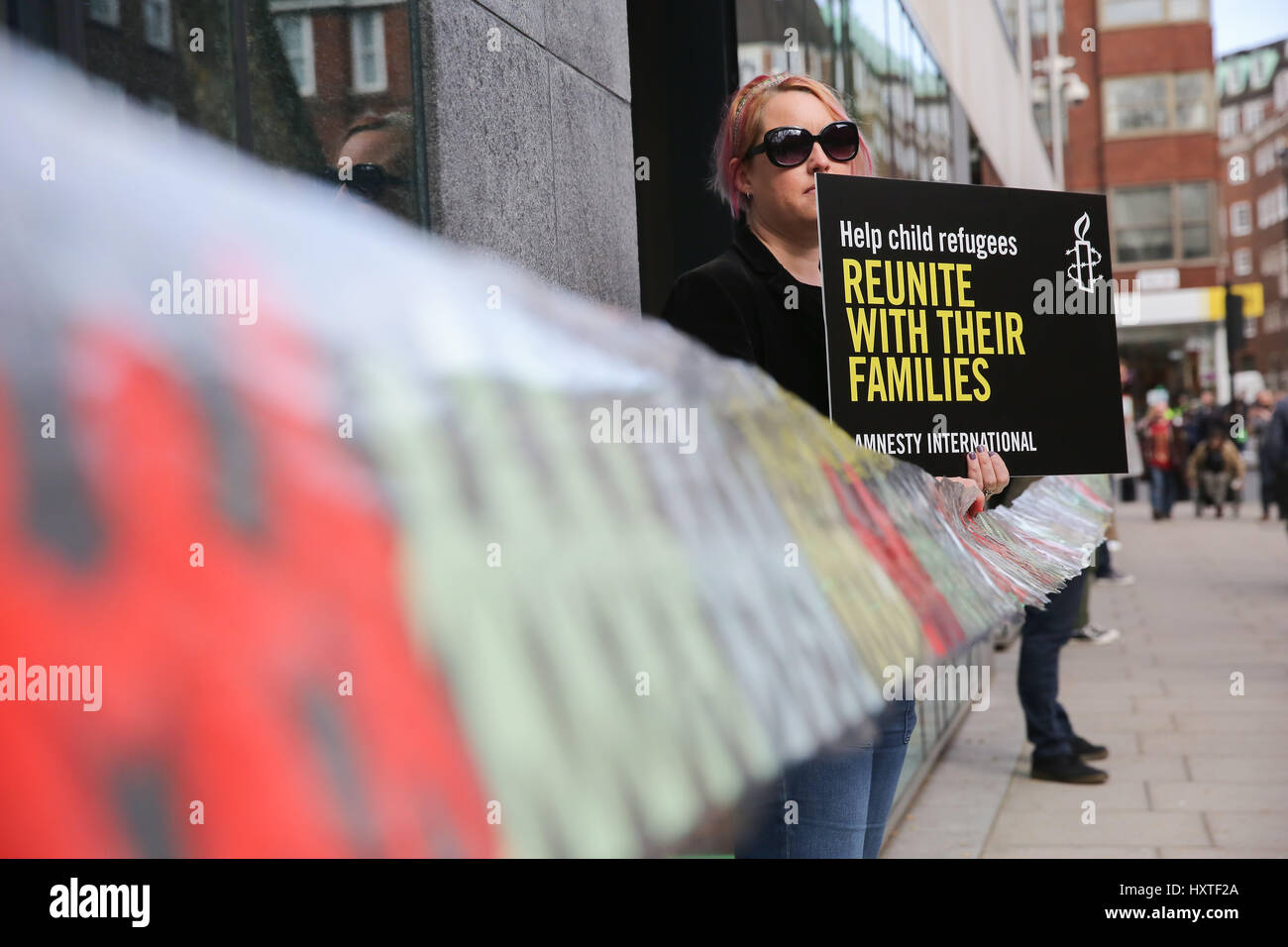 Home Office. London, UK. 30th Mar, 2017. Amnesty International, the