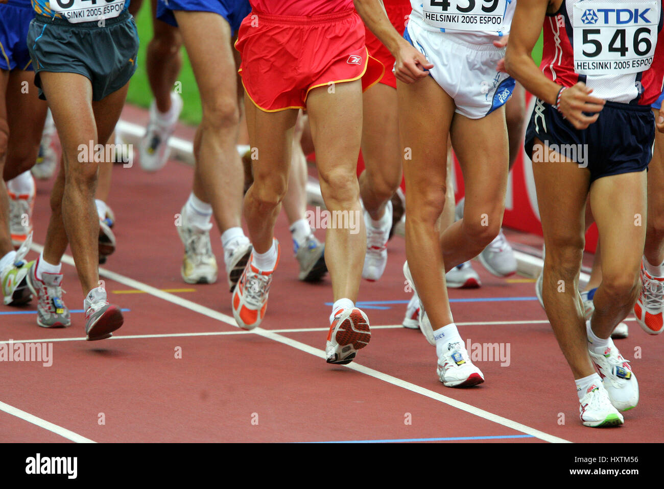 20KM WALK START 20KM WALK RACE OLYMPIC STADIUM HELSINKI FINLAND 06 ...