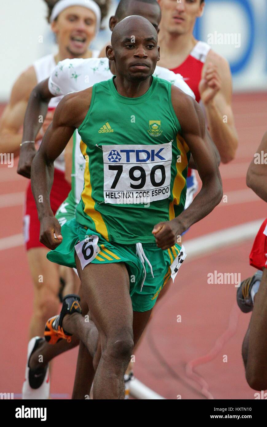 MBULAENI MULAUDZI 800 METRES SOUTH AFRICA OLYMPIC STADIUM HELSINKI