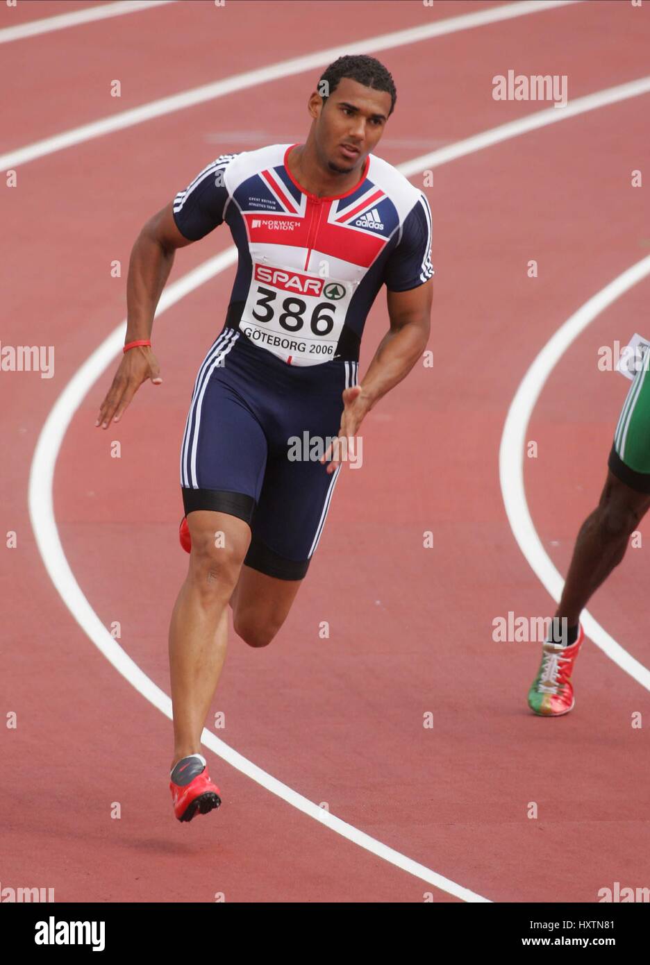 Tim Abely TIM ABEYIE 200 METRES ULLEVI STADIUM GOTEBORG SWEDEN 09 August 2006 ...
