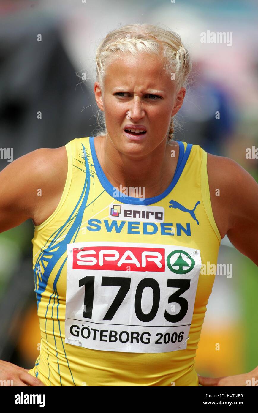 CAROLINA KLUFT WOMENS HEPTATHLON ULLEVI STADIUM SWEDEN 07