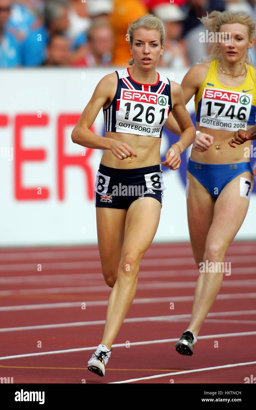 REBECCA LYNE 800 METRES ULLEVI STADIUM SWEDEN 07 August 2006