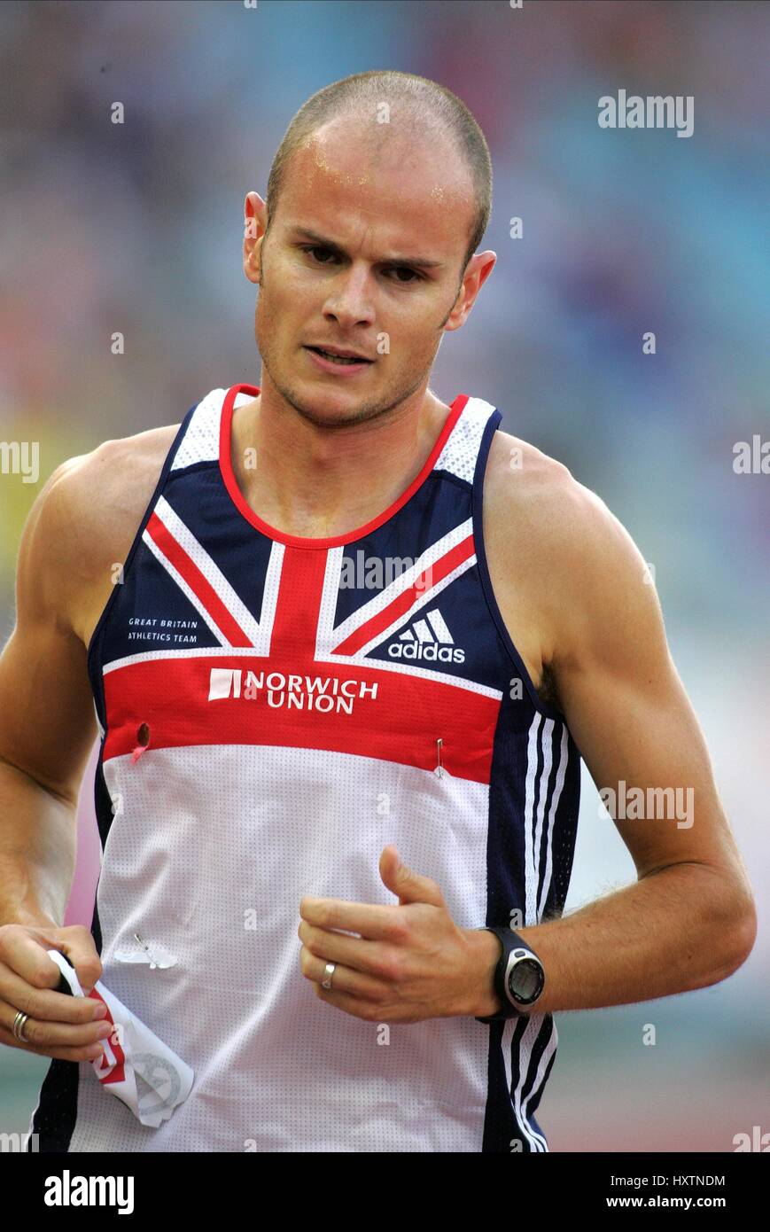 MICHAEL EAST 1500 METRES ULLEVI STADIUM SWEDEN 07 August 2006 Stock Photo Alamy