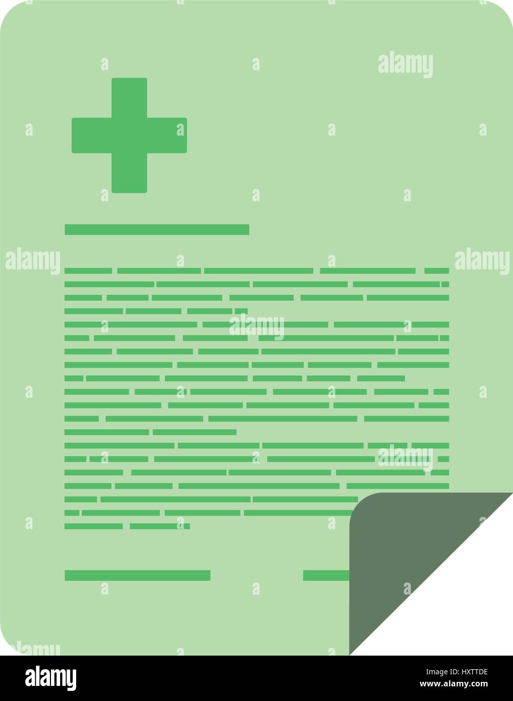 Medical report document Stock Vector Image & Art Alamy