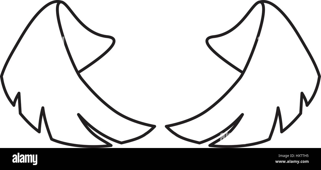 Pair of wings Stock Vector Image & Art - Alamy