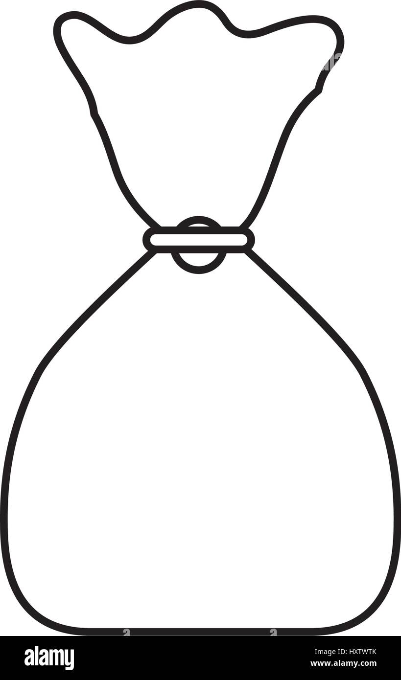 Money bag isolated Stock Vector Image & Art - Alamy