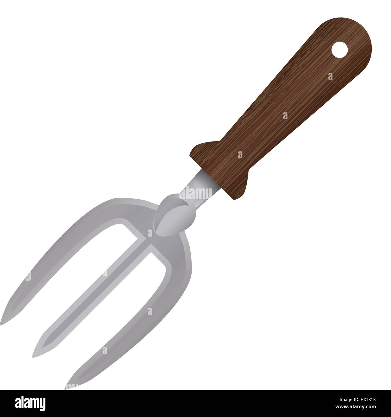 Rake gardening tool Stock Vector Image & Art - Alamy