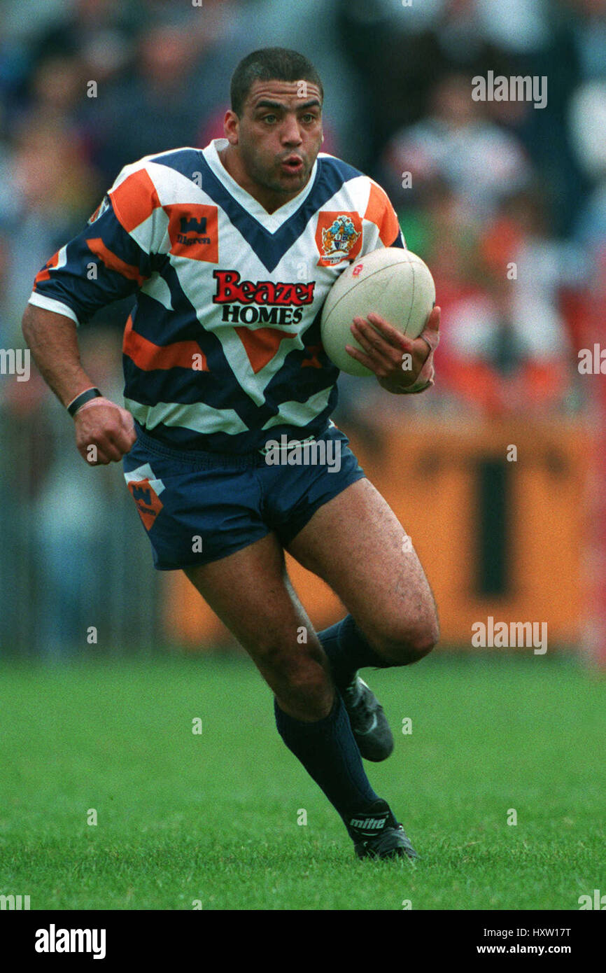 TERRY MANNING FEATHERSTONE ROVERS RLFC 14 September 1993 Stock Photo