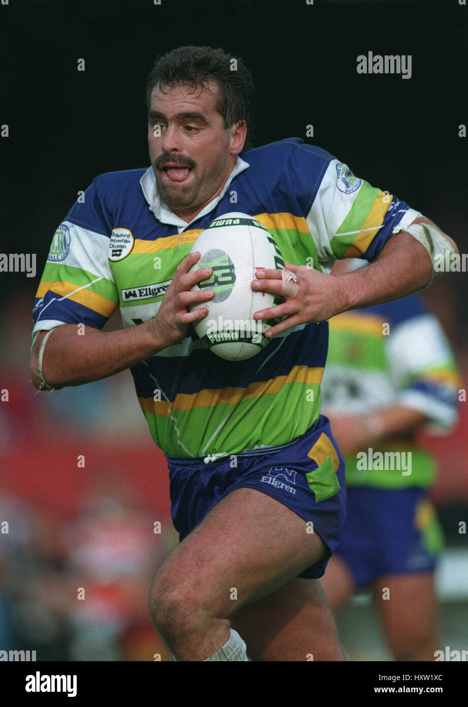 David Heron Bradford Northern Rlfc 29 December 1993 Stock Photo - Alamy