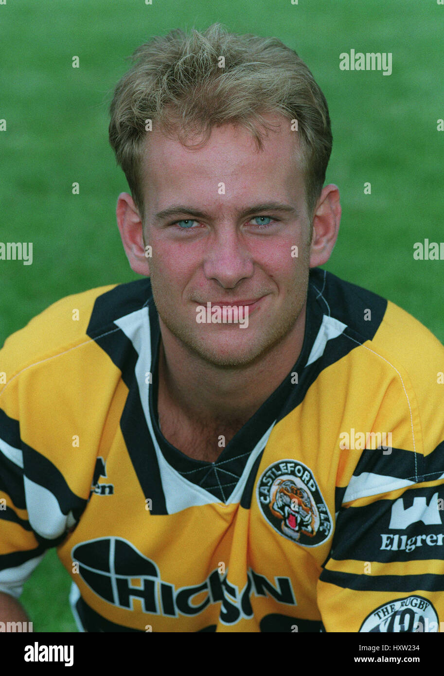 RICHARD GODDARD CASTLEFORD RLFC 17 August 1994 Stock Photo Alamy