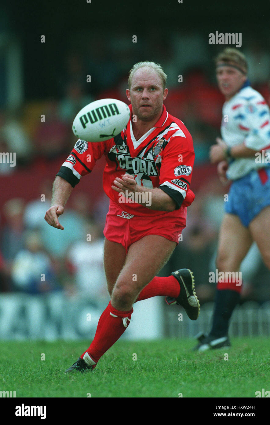MIKE GREGORY SALFORD RLFC 22 August 1994 Stock Photo