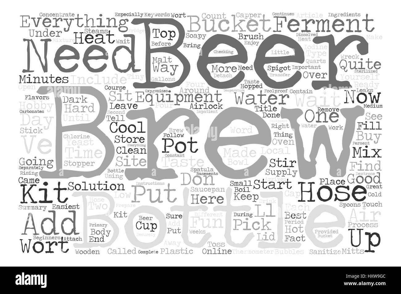 Brew Black and White Stock Photos & Images Alamy