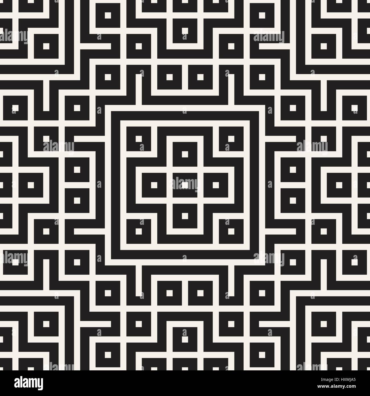 Symmetric Line Pattern Geometric Ethnic Background with Symmetric Lines Lattice. Vector ...