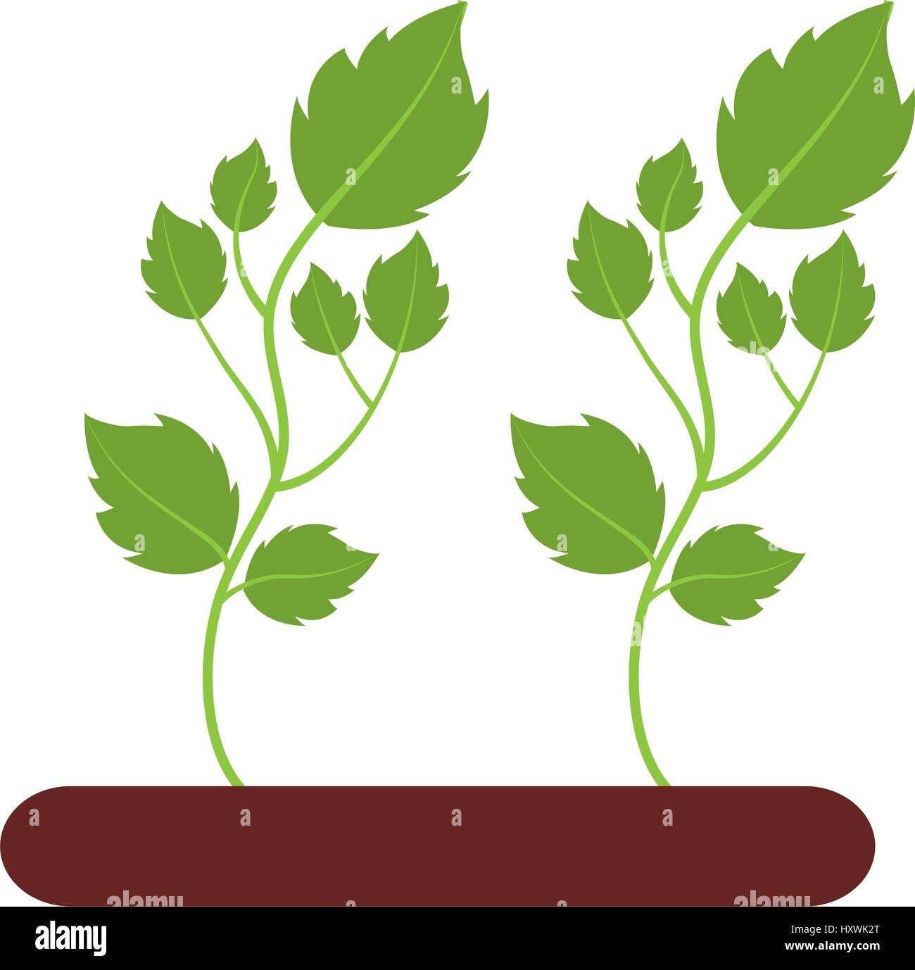 Summertime horticulture Stock Vector Images - Alamy