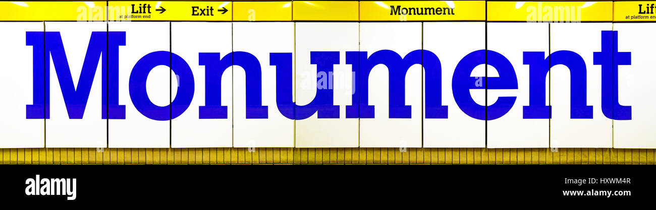 Monument and Haymarket Metro train stations Newcastle upon Tyne Stock Photo