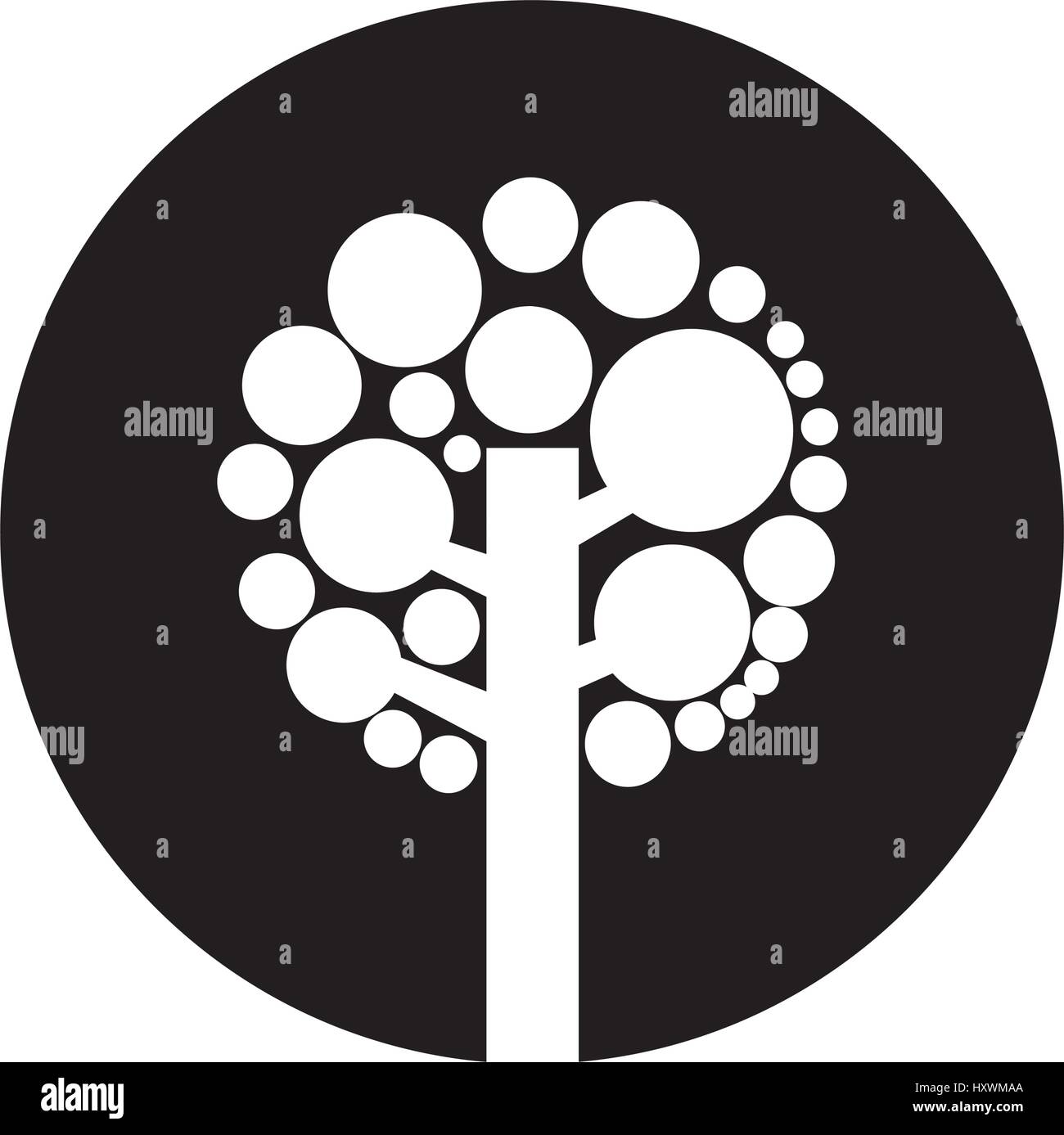 tree plant isolated icon vector illustration design Stock Vector Image ...