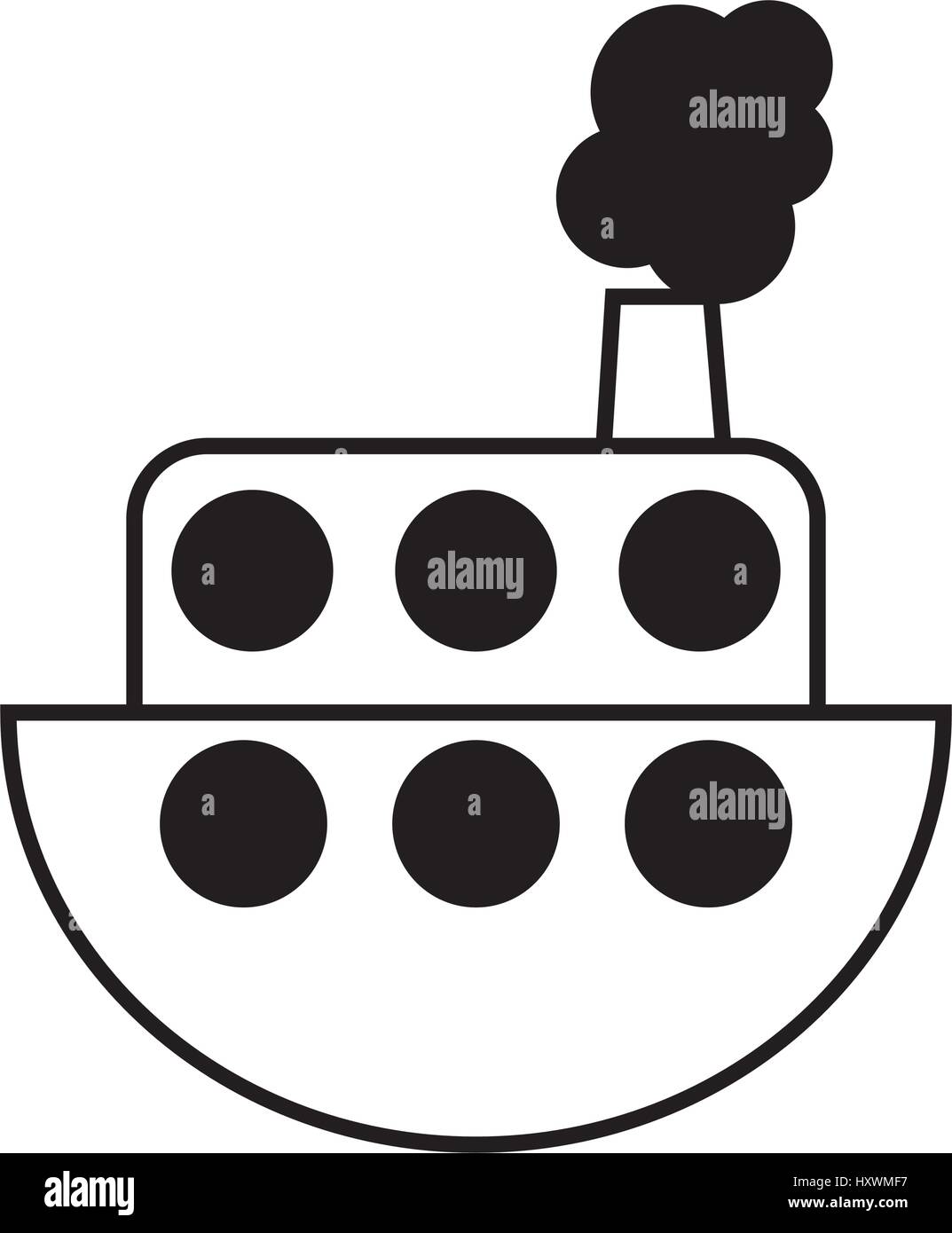 ship boat isolated icon vector illustration design Stock Vector Image ...