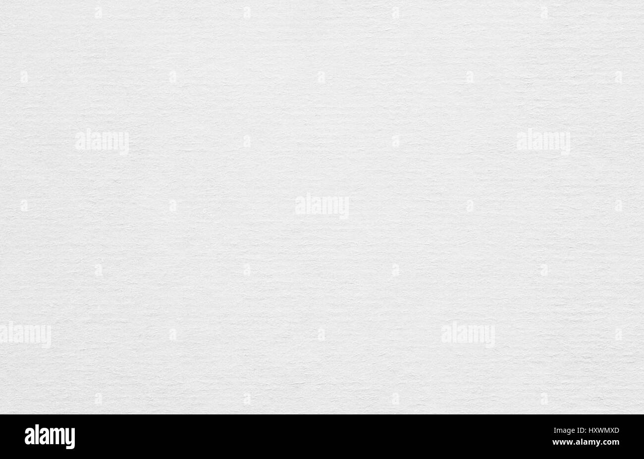 Clean horizontal recycled white paper texture or background Stock Photo