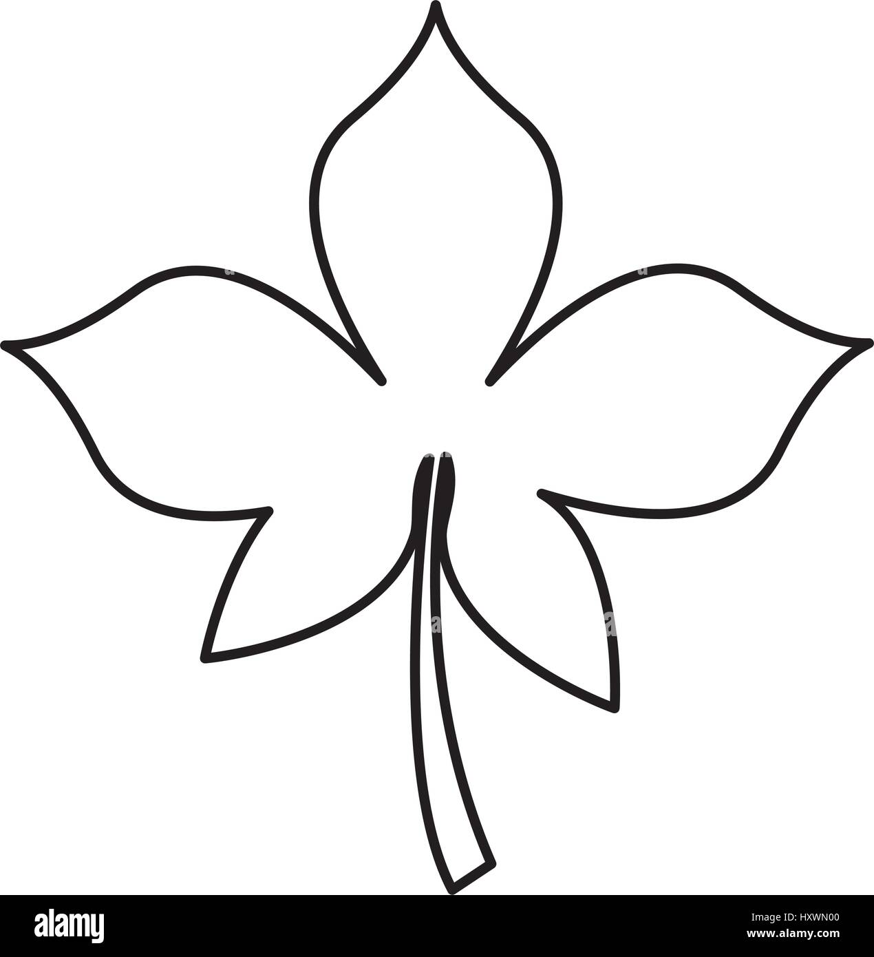 leafs plant isolated icon vector illustration design Stock Vector Image ...