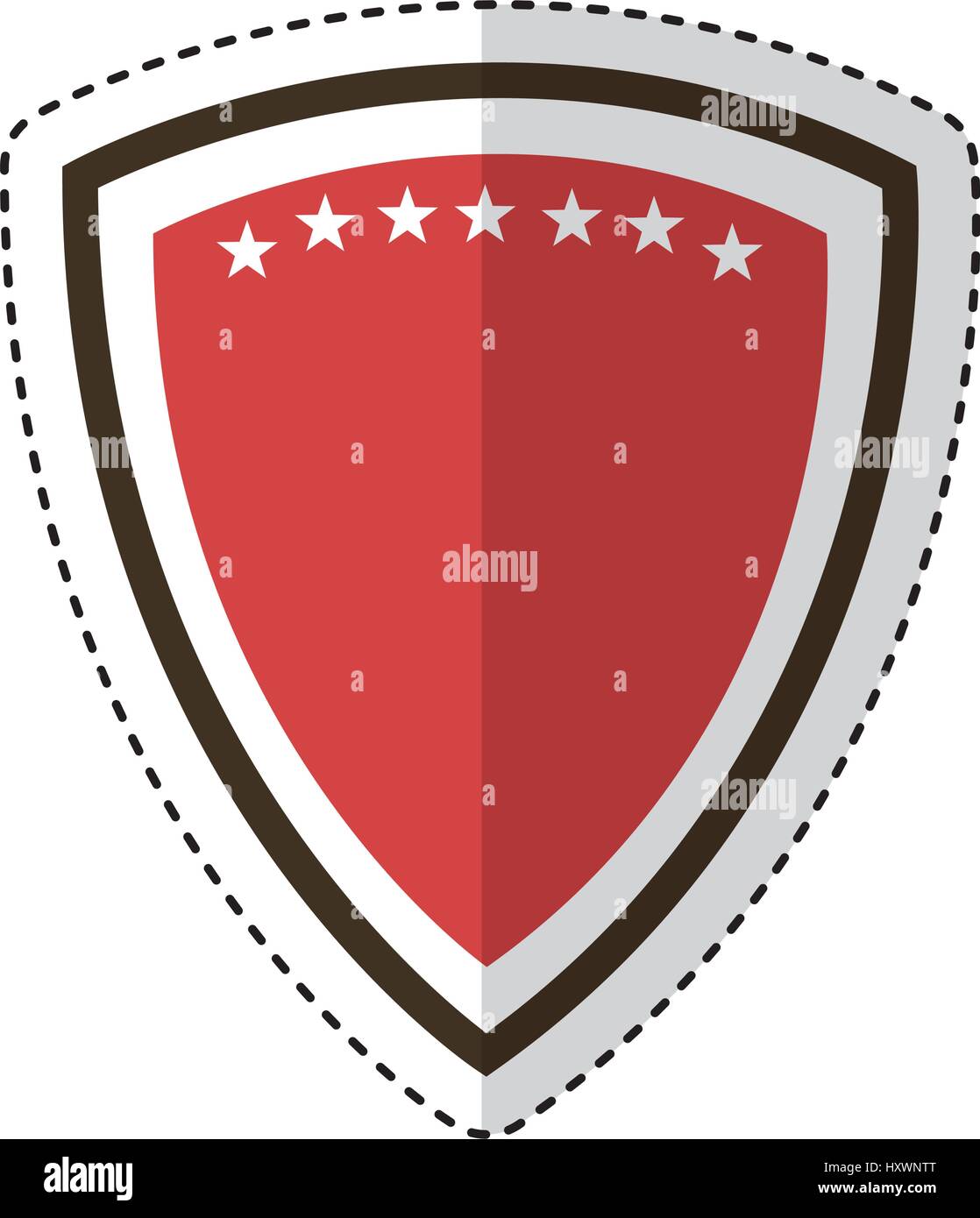 elegant shield frame icon Stock Vector Image & Art - Alamy