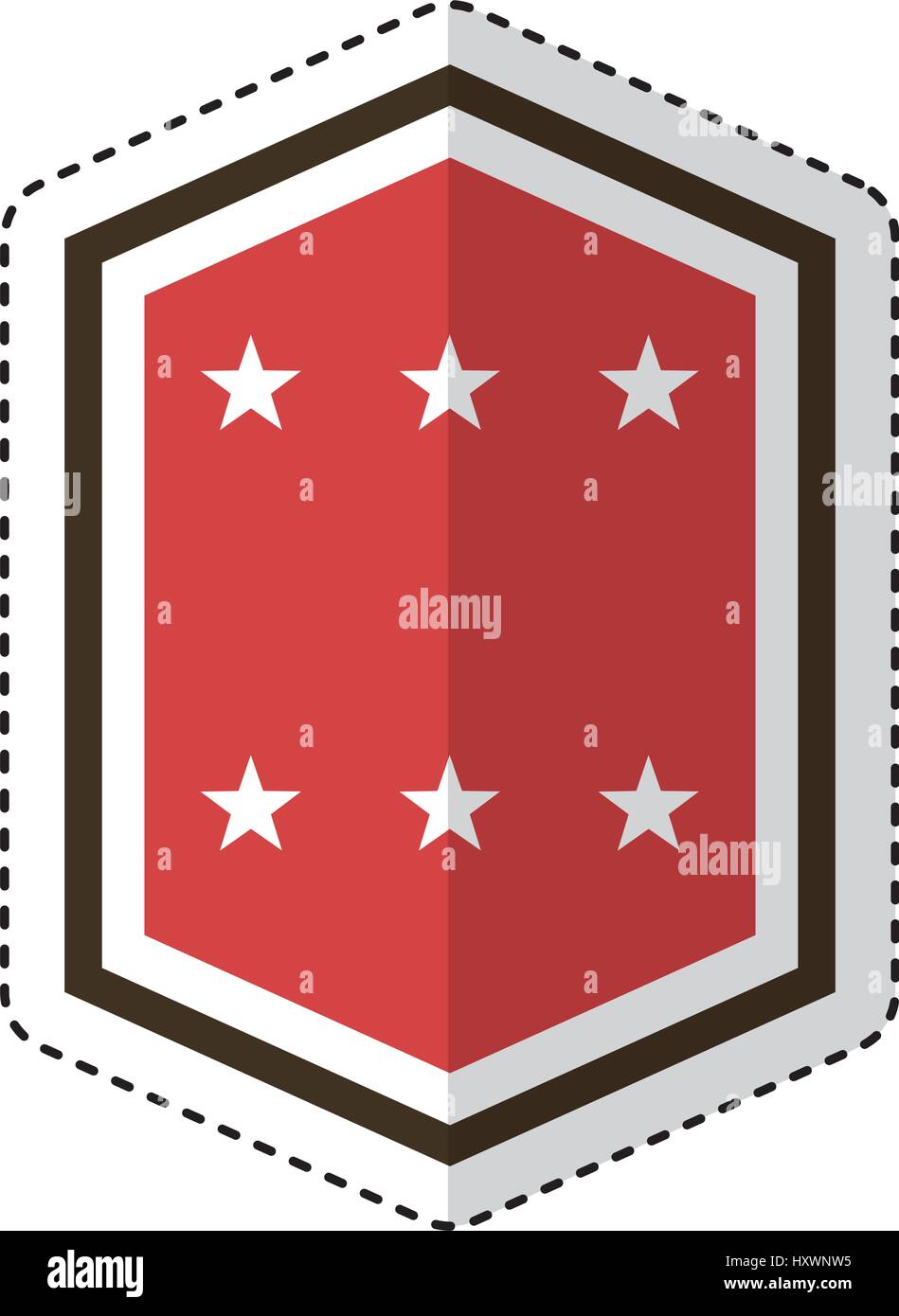 elegant shield frame icon Stock Vector Image & Art - Alamy
