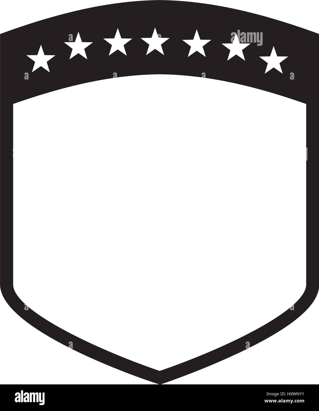 elegant shield frame icon Stock Vector Image & Art - Alamy