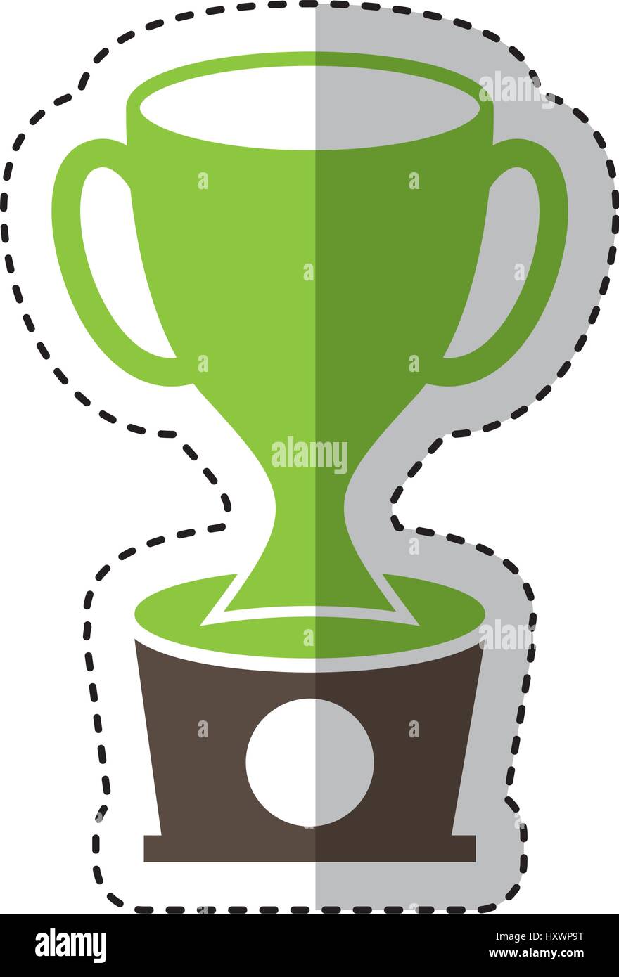 trophy cup isolated icon Stock Vector Image & Art - Alamy
