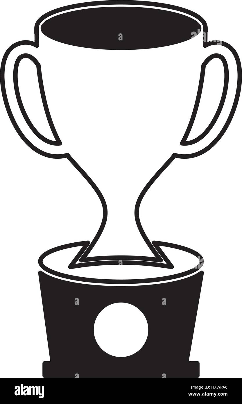 trophy cup isolated icon Stock Vector Image & Art - Alamy
